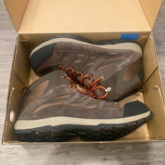 New Columbia Men's Redmond Iii Mid Waterproof Hiking Leather/Mesh Shoe size 17 - Picture 4 of 4